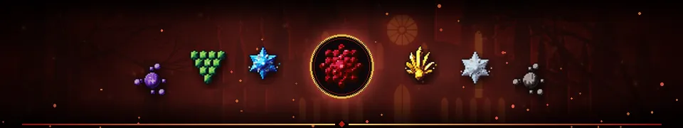 Arte da seção: Gemas